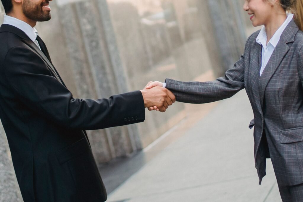 A deal between a man and a woman in a purely transactional love situation
