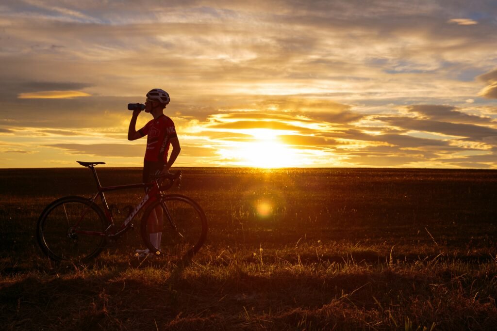Enjoying a bike ride to Rebuild Life Outside a Relationship